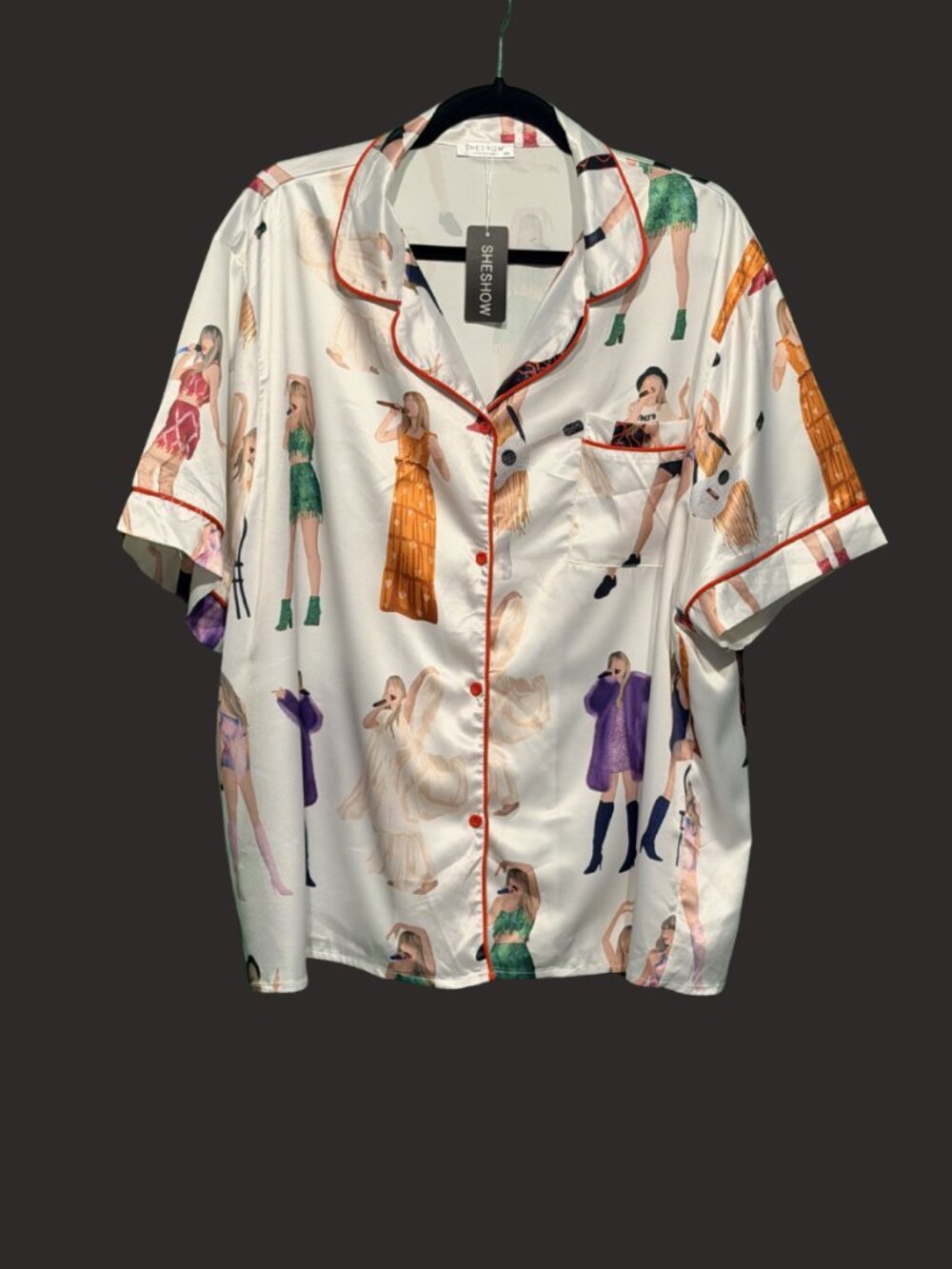 Taylor Swift Eras Tour | Pajamas Shorts Set | Size XXL | NWT - Picture 4 of 8